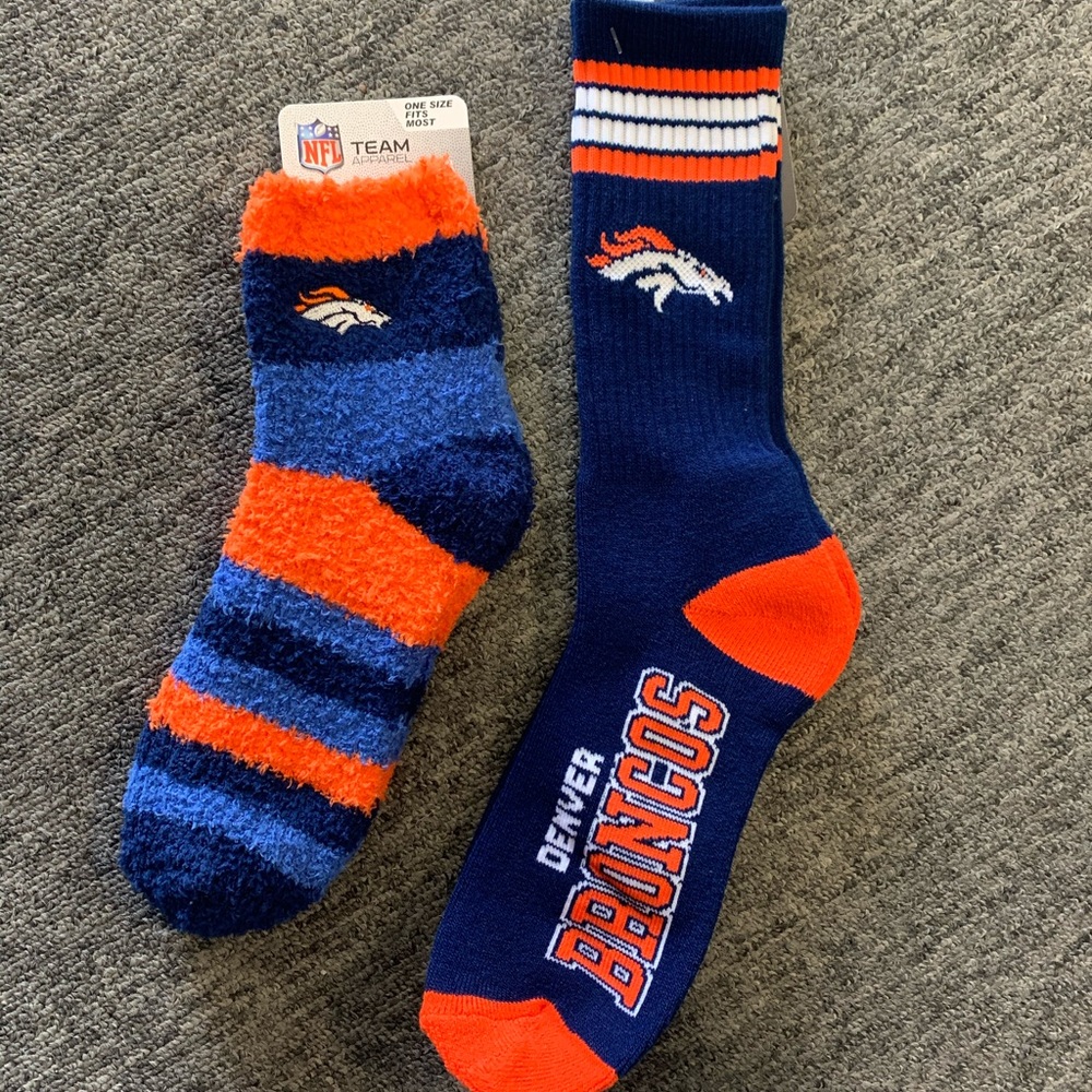 Broncos Socks (His and Her Set) 🧦